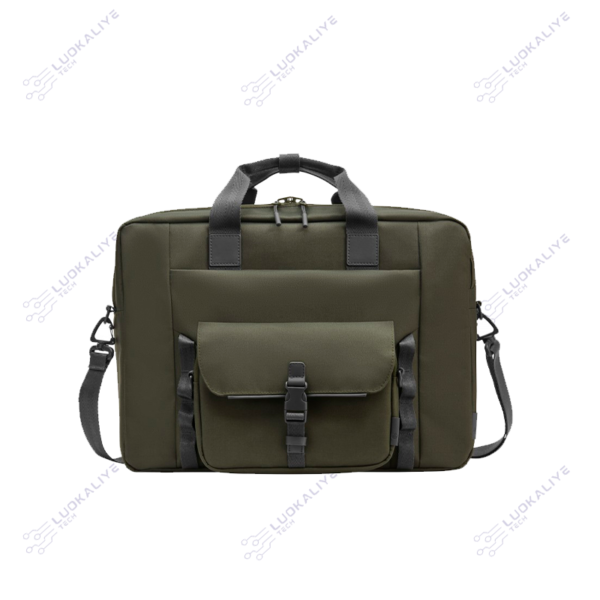 BOLSA HP 15.6' MODULAR CINZA VERDE