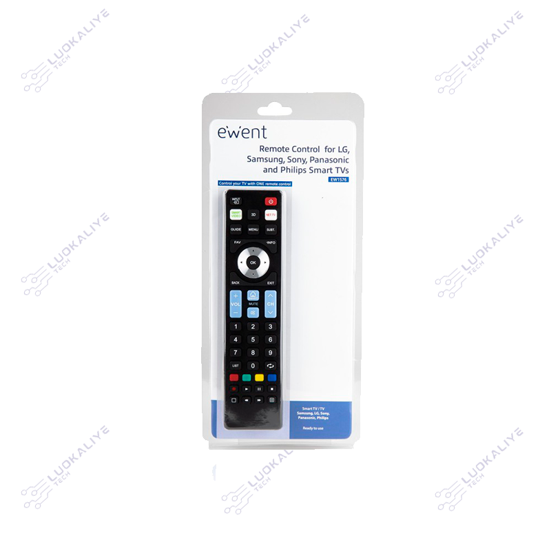 COMANDO UNIVERSAL EWENT P/TV PRETO - Imagem 4