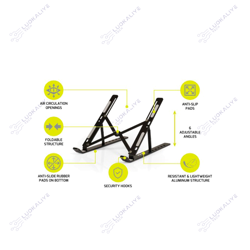 SUPORTE PORT CONNECT P/PORTATIL 15.6' AJUSTÁVEL - Imagem 2