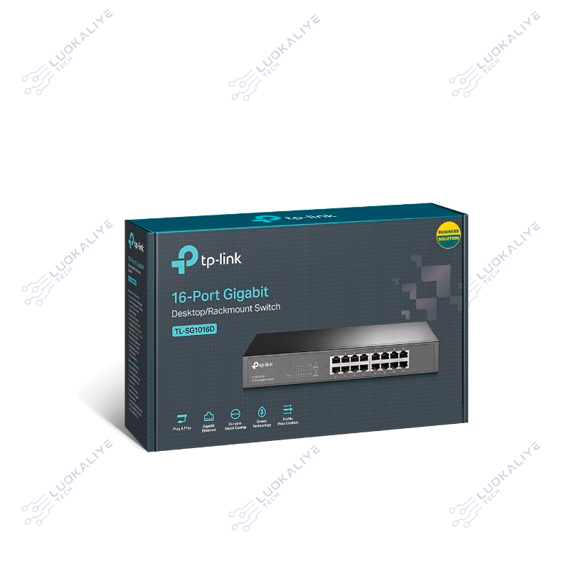 SWITCH 16 TP-LINK 10/100/1000 DESKTOP/RACKMOUNT - Imagem 2