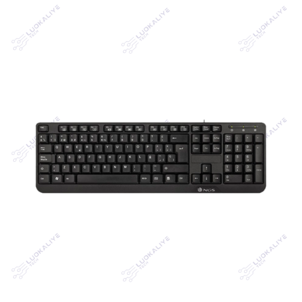TECLADO NGS MULTIMEDIA W/12 FUNKYV3