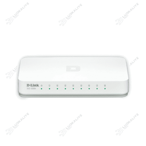 SWITCH 8 DLINK 10/100 S/GESTÃO PLÁSTICO