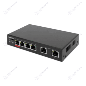 SWITCH 6 INTELLINET ETHERNET 4 PORTAS POE 1 x High-POWER