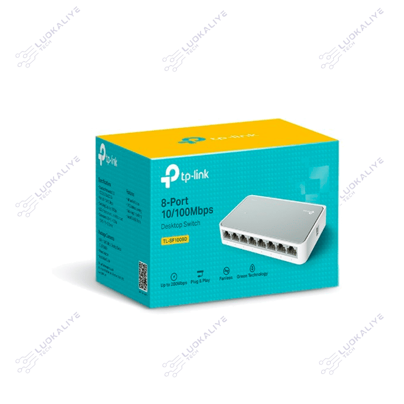 SWITCH 8 TP-LINK 10/100 EASY SMART - Imagem 2