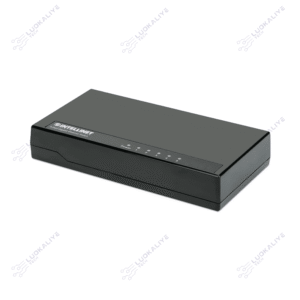 SWITCH 5 INTELLINET 10/100/1000 GIGABIT PLASTICO PRETO