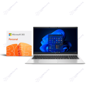 PORT HP.15.6′ I3-N305 FHD USLIM 8GB 512GB SSD W11H AZUL + MS OFFICE 365 PESSOAL 1PC 1 ANO