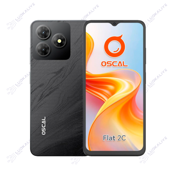 SMARTPHONE OSCAL FLAT 2C 2GB+64GB PRETO